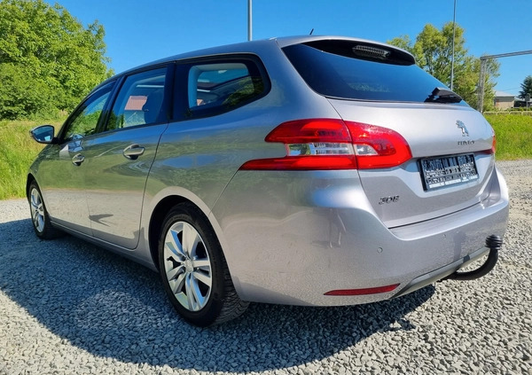 Peugeot 308 cena 36500 przebieg: 164000, rok produkcji 2015 z Głubczyce małe 301